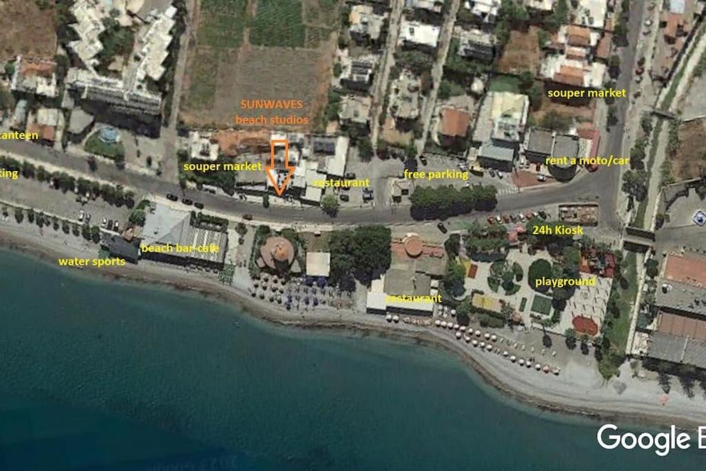 Sunwaves Beach Studio I Ιαλυσός Ρόδος Εξωτερικό φωτογραφία